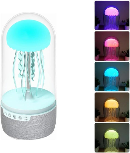 Altavoz LED de medusas que cambian de color